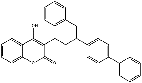 3-(3-Biphenyl-4-yl-1,2,3,4-tetrahydro-1-naphthyl)-4-hydroxy-2H-1-benzopyran-2-one(56073-07-5)